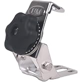 GABIL GRM-180 360&deg; Adjustable Drill-On Antenna Bracket, Stainless Steel | Multi-angle bracket for CB, GMRS, ham, scanner, cellular booster and compatible antenna installations.