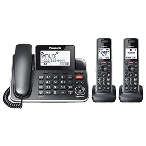 Panasonic KXTGF882B Talking Caller ID Call Waiting Answering System