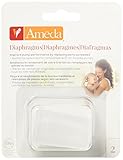 Ameda Silicone Diaphragms, Clear, 2 Count