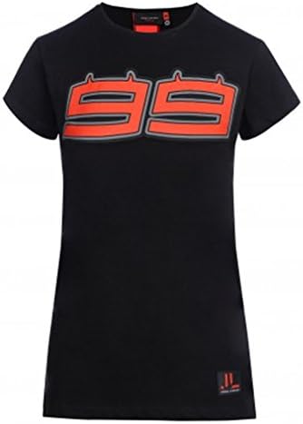 Jorge Lorenzo 99 Moto GP Logo Black Women's T-shirt Official 2018
