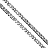 Stainless Steel Curb Chain 2.8mm 3.5mm 4.7mm 5.1mm 5.8mm 6.5mm New Solid Cuban Link Necklace