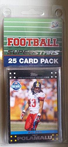 Pittsburgh Steelers- (10) Card Pack NFL Football Different Steeler Superstars Starter Kit! Comes in Souvenir Case! Great Mix of Modern & Vintage Players for the Super Steelers Fan! By 3bros
