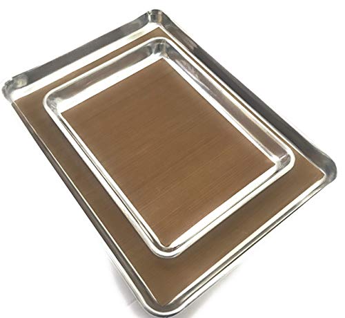 16x20 3-Pack Teflon Vinyl Heat Press Transfer Sublimation Sheet Non Stick Silicone Chef Baking Mat Macaroon Grill BBQ