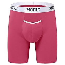 JINSHI Men's Boxer Briefs underwearBamboo Under