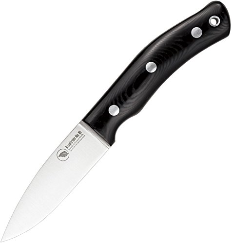 CasstromNo.10 SFK - 14C28N/Flat/Black Micarta - Fixed