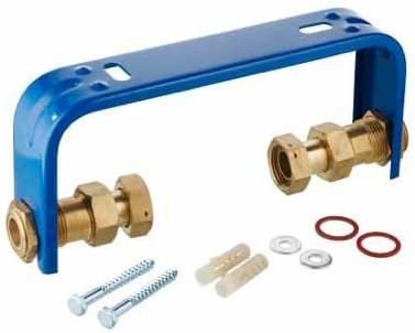 Invena 1/2" BSP Water Meter Stress Relief Console Bracket Adjustable Spacing