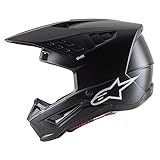 Alpinestars Unisex-Adult S-M5 Solid Helmet-Black