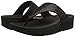 Fitflop Women's Lulu Superglitz Textile Sandal,Black,6 M US