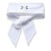 Under Armour Women's Armour Tie Headband, White/Silver, One Size