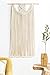 Mkono Macrame Wall Hanging Fringe Woven Wall Decor Bohemian Home Decorations for Apartment Bedroom Living Room Dorm