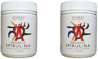 (2 Pack) - Synergy Natural - Org Spirulina Powder SYN-BSO200P | 200g | 2 PACK BUNDLE by Synergy Natural