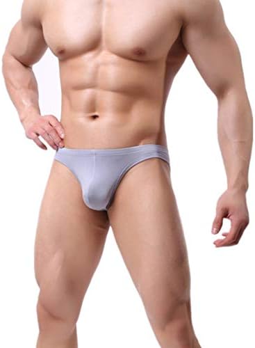 Men's Underwear Mens Bikini Briefs Low Rise Underwear G-String Stretch Briefs Men's Sexy Boxer Briefs Breathable & Comfortable Lingerie