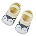 Aosler 6 Pairs Baby Anti Slip Socks with Strap,Non Skid Socks Toddler Girls Grip Socks Cute Animal Mary Jane Socks for 12-24 Months Infant