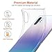 Dessvon Samsung Galaxy Note 10 Plus Case Cover Clear, Ultra Slim Soft TPU Crystal Note 10 Plus 5G Case Anti-Scratch Shock Absorption Phone Protective Case for Samsung Galaxy Note 10+ Plus, 6.8''