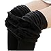 MoYoTo Women's High Waisted Full Length Fleece Lined Seamless Leggings Tights