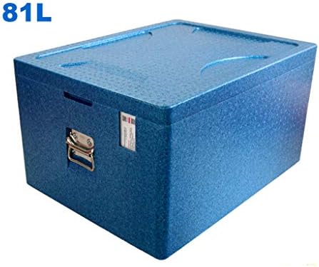 Cooler Box JCOCO 81L/108L Portable Personal Cooler- Performance, Food Drink Picnic Beach Camping Insulated Ice Pack Cool Box-Outdoor beer party cooling transport box
