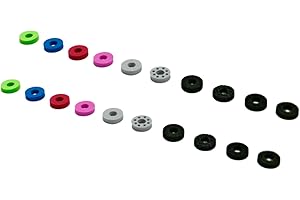 QIXIAMO 20Pcs Aim Assist Rings Motion Control Rings for PS Portal Auxiliary Sponge Rings Precisions Rings, 19mm