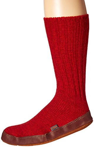 Acorn Unisex Original Slipper Sock, Flexible Cloud Cushion Footbed with a Suede Sole, Mid-Calf length