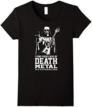 Women's Death Metal - Death Metal T-shirts - Death Metal Disturbing Small Black