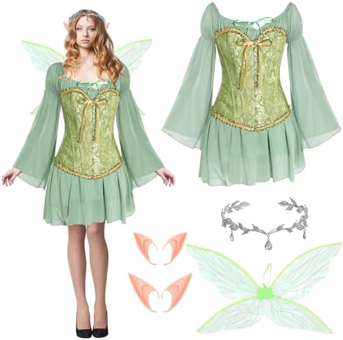 Amazon.com: Womens Pink Fairy Dress (Small/Medium) - 1 Pc. - Enchanting  Design, Perfect For Costumes, Themed Parties & Magical Moments : Clothing,  Shoes & Jewelry