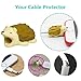 KIMCOME Cute Animal Bites Cable Protector 6 Pack, Charging Cable Buddies for iPhone iPad Cords Protection