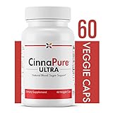 Natural Blood Sugar Support - CinnaPure Ultra Cinnamon Complex - Stop Aging Now - 60 Veggie Caps