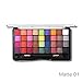 36 Color Eyeshadow Palette Make Up Palette Bright Matte Shimmer Colorful Makeup Eye Shadow Set Cosmetic With Brush matte 01
