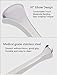 Tongue Scraper, Tongue Cleaner Stainless Steel Rustproof Tongue Brush Effective Reusable Lifetime Scraper for Plaque and Bacteria Removal, Fresh Breath,with a Stainless Steel Box （1 Pcs)