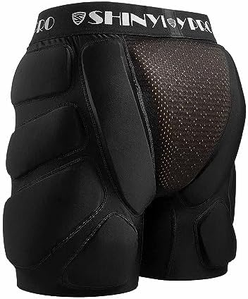 Short De Protection HYSENM – Rembourrage 3D Hanches Et Coccyx, Lycra, EVA 1,5 Cm, Pour Ski, Snowboard, Patinage