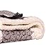 JennyShop Winter Kids Warm Fox Animal Hats Knitted Coif Hood Scarf Beanies for Autumn Winter, Grey