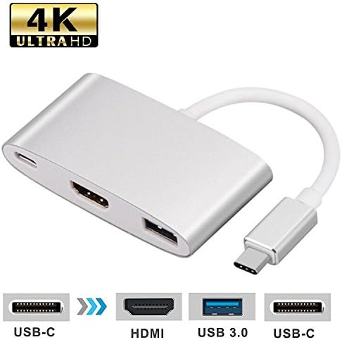 USB-C to HDMI Adapter for Nintendo Switch, GOXMGO Type C Converter USB Hub C PD (Power Delivery) for Nintendo Switch, Samsung S8 and MacBook