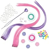 Galt Toys Fab Hair Chalk Kit & Extensions Set Ages 6+ view 3