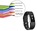 [6 Pack] PEYOU Compatible for Fitbit Charge 2 Screen Protector, [Full Coverage] [Anti-Bubble] HD Clear Premium Film Screen Protector Compatible for Fitbit Charge 2 Smartwatch