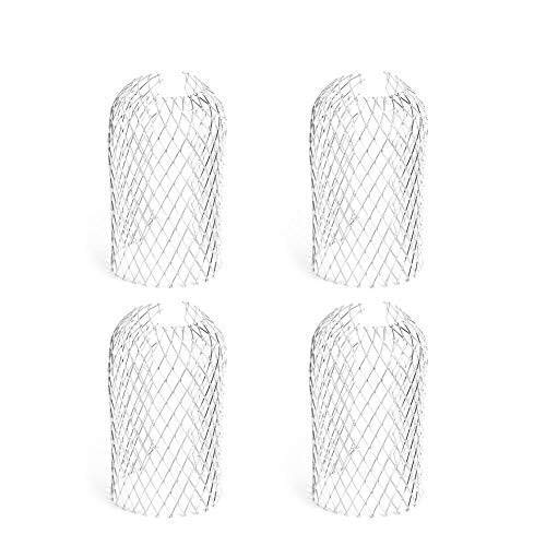 Cafopgrill 4Pcs Gutter Guard Leaf Filter Strainer Down Spout Strainers Gardening Anti-blocking Tool for Home Gardening