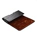 Tading iPhone SE Case, Premium Leather Belt Clip Holster Pouch with Belt Loop for Apple iPhone SE 5S 5 5C Phone with Slim Case (Not Fit Heavy Duty Otterbox Defender Commuter Case) Horizontal/Black