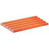 Popsport 500 Pack Snow Plow Stakes 48 Inch Long Driveway Markers Plow Stakes Orange Fiberglass Stakes for Driveway (500 Pack)