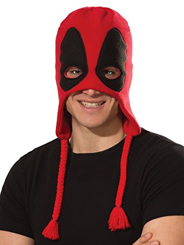 Rubie's Costume Co. Men's Deadpool Fleece Hat Costume Accessory