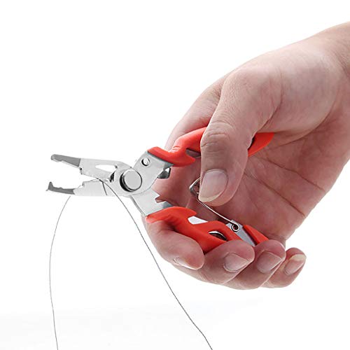 95sCloud Angeln Zangen Linie Cutter Hook Remover 12,5 cm, Außen Multifunktionale Angelzange, Angelzange Linie Cutter… – Bild 5