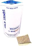 Cold Brew Coffee Packs - Easy at Home Brewing - Makes 100 oz of Smooth Cold Brew - 66% Less Acidic - Cold Grinds Breakfast Blend (Medium Roast)