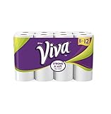 Viva Paper Towels, Full Sheet, White, 8 Giant Rolls