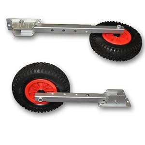 Amazon.com : Seamax Deluxe 4 by 4 Boat Launching Dolly ...