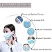 Sterile Field 100 Pack Disposable Face Masks with Elastic Ear Loop, 3 Ply Breathable and Comfortable for Blocking Dust Air Pollution Flu Protection (Blue)