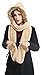 Bellady Soft Winter Warm Hooded Scarf Headscarf Neckwarmer Hoodie Hat,Beige