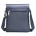 Lonson Shoulder Bag Elegant Messenger Bag Weekend Vacation Travel Bag Black
