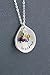 Grandma Birthstone Necklace - DII ABC - Personalized Teardrop Name - Mom Gift - Grandkids Grandchildren Mother's Day - Aluminum Disc Silver Chain