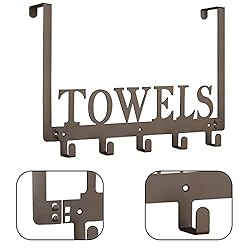 Towel Hooks for Bathroom Over the Door Hooks Wall
