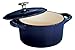 Tramontina Bestow 24-Ounce Small Cocotte Pot, Enameled Cast-Iron Dutch Oven with Lid for Cooking & Serving - Gradated Cobalt, Oven & Stovetop Safe