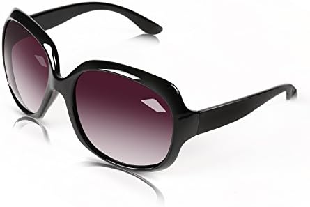 Women Oversized Sunglasses UV400 Protection Polarized Large Frame Glasses - BLDEN