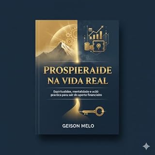 Livro PROSPERIDADE NA VIDA REAL: Espiritualidade, mentalidade e ação prática para sair do aperto financeiro.