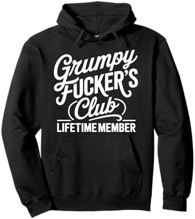 Amazon.com: Old Fuckers Club, 100% Bitter Lifetime Member Pullover